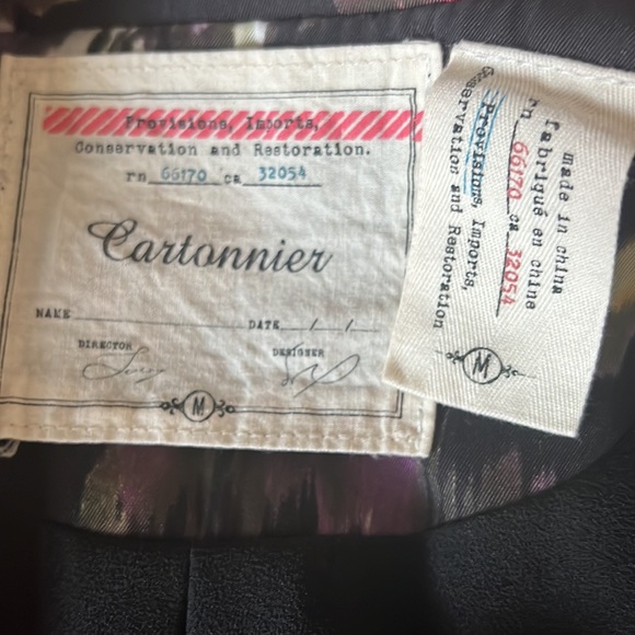 Anthropologie Floral Blazer NWOT - Picture 6 of 7